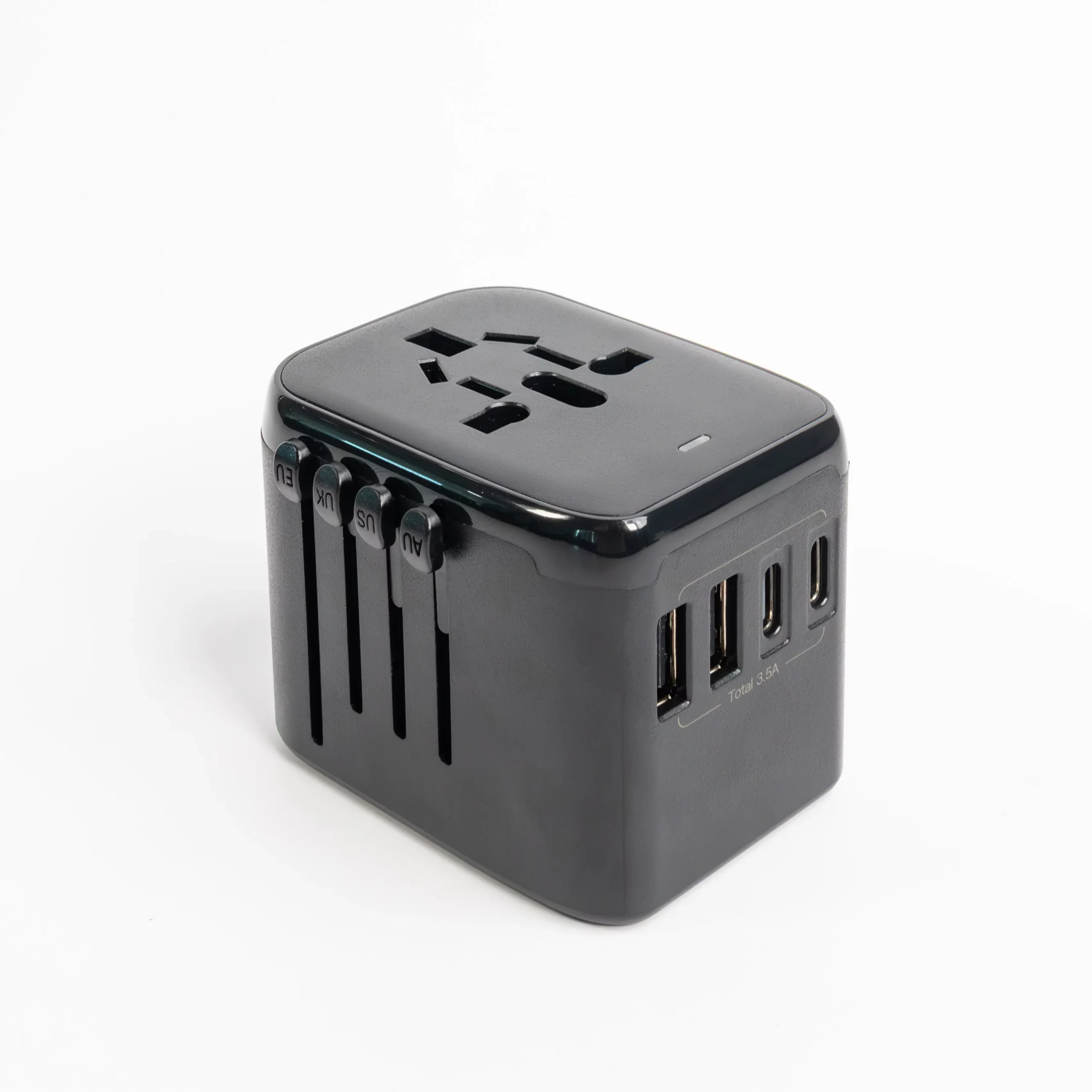 Travel Adapter with Hard Casing
